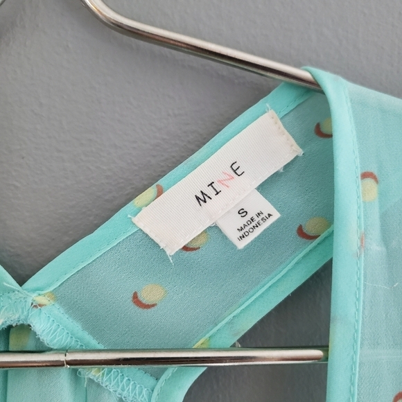 MINE Sheer sleeveless top S - Picture 3 of 7